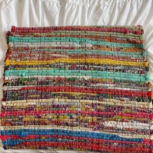 NWOT recycled materials rug